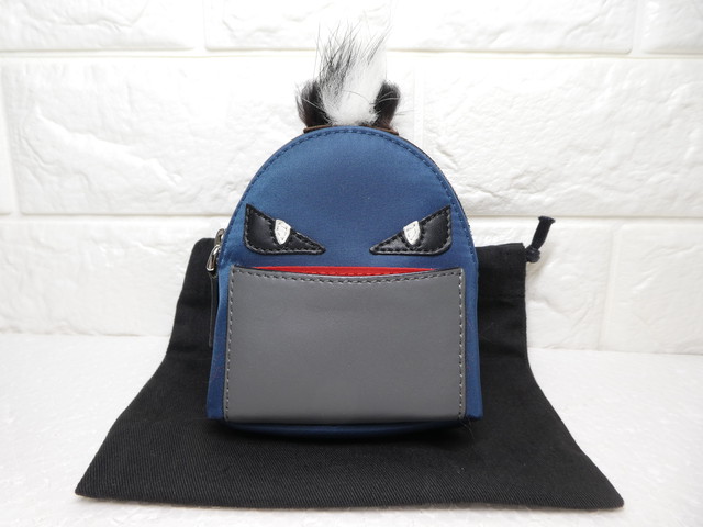 Used Fendi フェンディ バッグバグズ バックパック リュック モヒカン バッグチャーム キーリング ポーチ モンスター Gorilla Gorilla ゴリラ ゴリラ 中古ブランド品 バッグ アパレル お財布 スカーフの通販