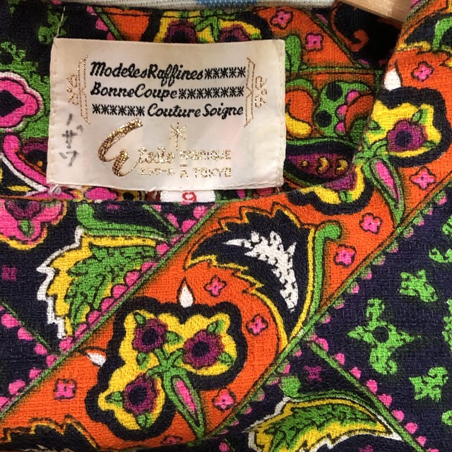 上質風合い モッズ サイケワンピース おしゃれ Www Purpicks Com