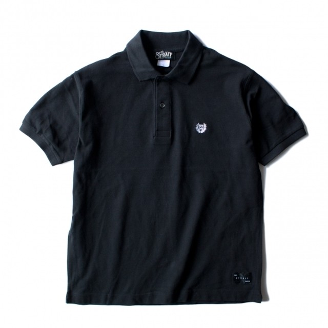 LAUREL S/S POLO-SH #BLACK