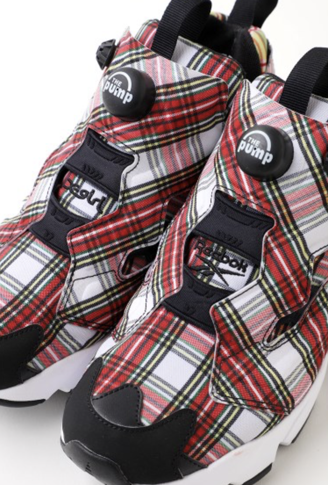 X Girl X Girl Reebok Plaid Instapump Fury ポンプ ポンプヒューリー Xgirl Xg エックスガール Inception