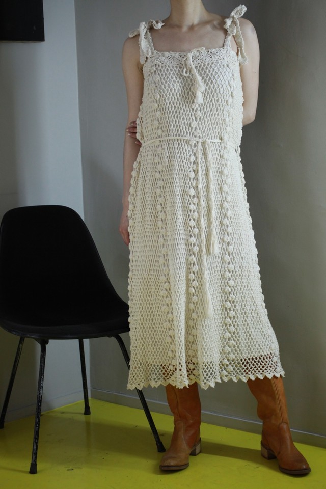 80 S クロシェ ワンピース Mutyazawast