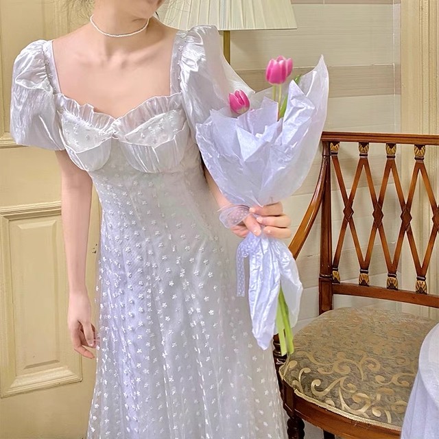 白 ホワイト ワンピース オフショル Loveysmileshop