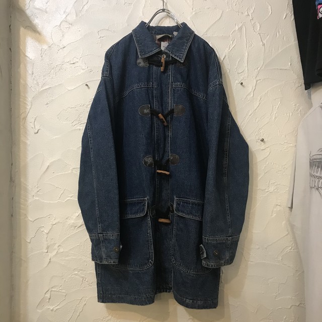 Denim ダッフルコート インナーチェック柄ネル付 Skrova