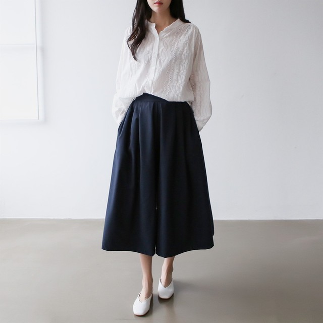 スカーチョ 春 レディース ガウチョ パンツ レディースパンツ 新作 通学 通勤 カジュアル ワイドパンツ ボトムス Pa0017 Lumiastyle ルミアスタイル