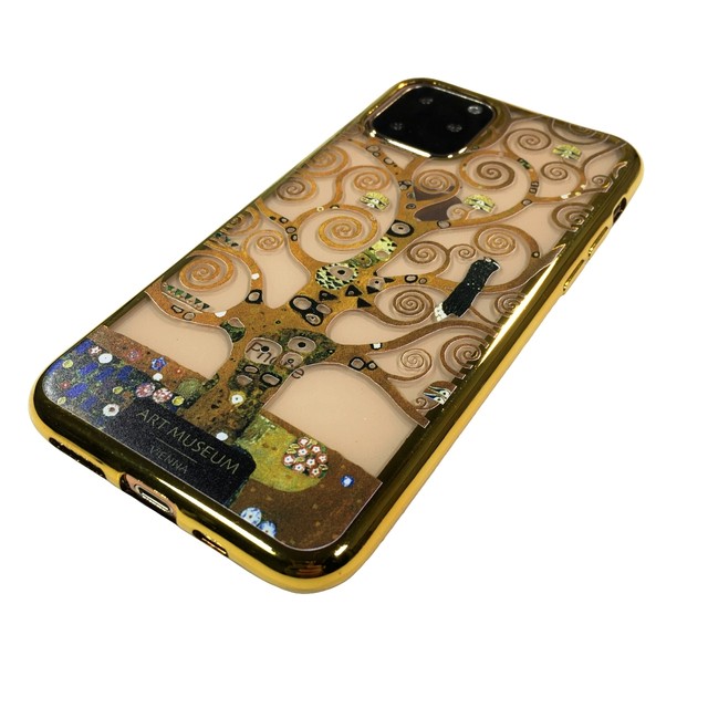 液体無し Artify Iphone 11 Pro メッキtpuケース クリムト 生命の樹 Aj Klimt World