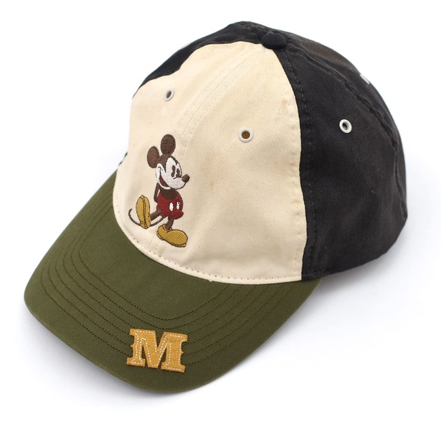 Mickey embroidery sun fade 6panel cap
