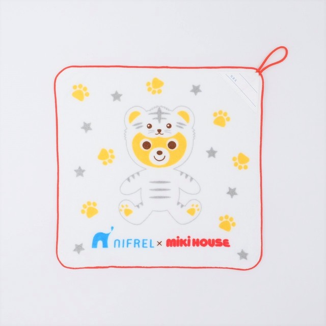 MIKI HOUSE × NIFREL ループ付きタオル (赤)
