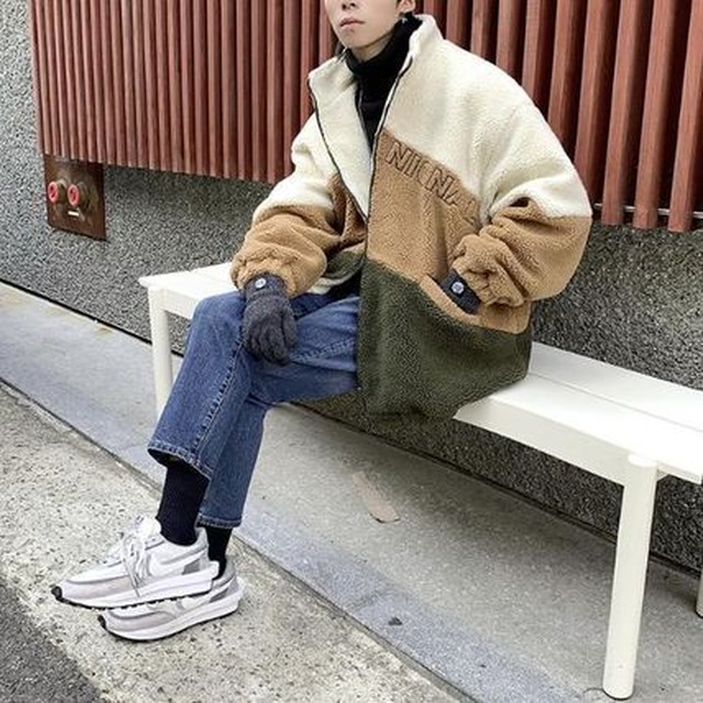 モコモコアウター ボアフリース ジャケット メンズ 人気 送料無料 Jb 1