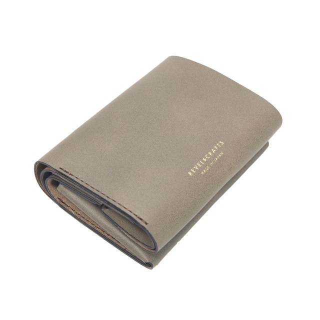 2.5折コンパクト財布 - MINI 2 グレー