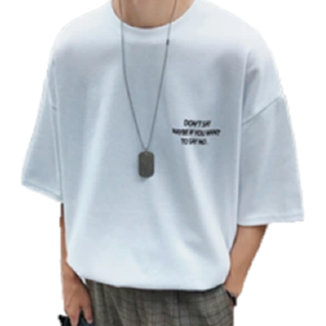 バックプリント ｔシャツ メンズ レディース オーバーサイズ 白 ストリート系 ビッグシルエット 韓国 ホワイト ｌ Apa