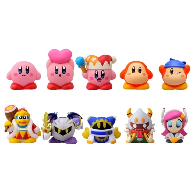 星のカービィ ソフビパペットマスコット【1BOX 10パック入り】 / エンスカイ