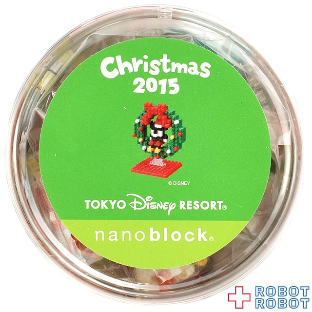 東京ディズニーリゾート ナノブロック クリスマス 15 ミッキーマウス Robotrobot
