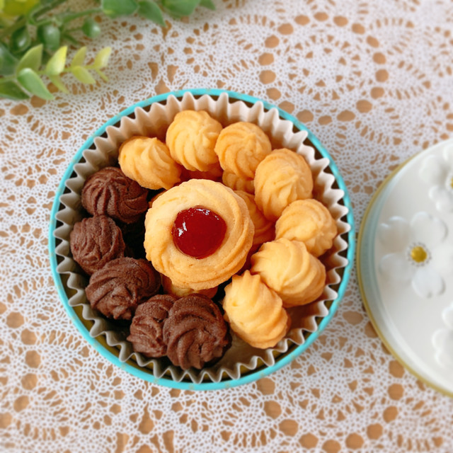 プチギフトにぴったり クッキー缶 丸ジャム入 Dolcetti ドルチェッティ