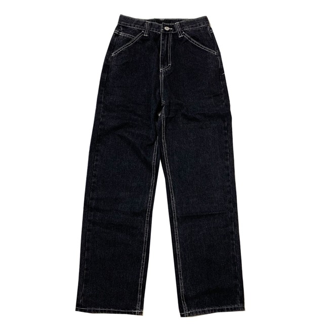 【Crudely Hommes】Winona's High Waist Stitch Denim