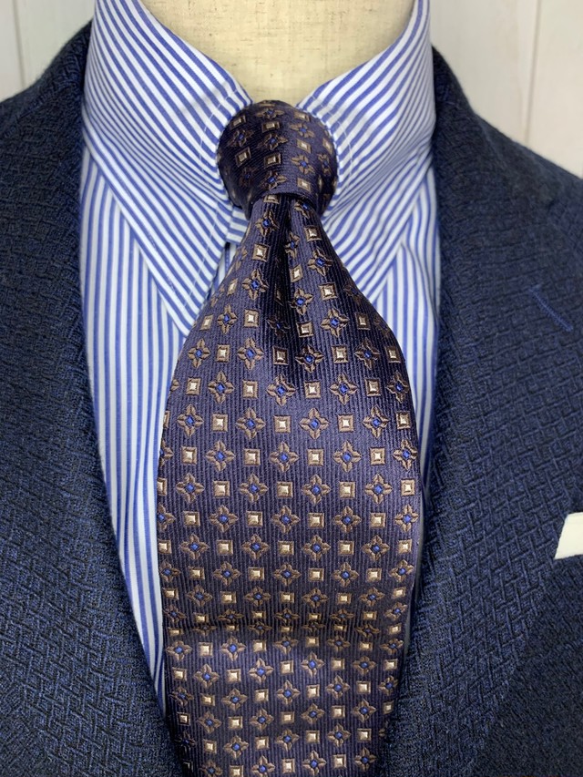 19 コリン ファースのように シャツ ネクタイセット Bluetaylor