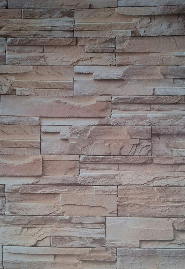 Diy 壁紙シール レンガ 剥がせる リメイクシート ブリックパターン ストーン 3d 立体 ウォールステッカー 61cm 10m ベージュレンガ 送料無料 Tno C40 輸入雑貨のお店 ハッピーセレクション マインド ワン