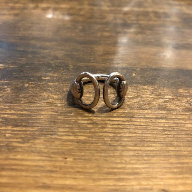 Hermes Vintage Ring エルメス リング カリヌ シルバー 50 Number12