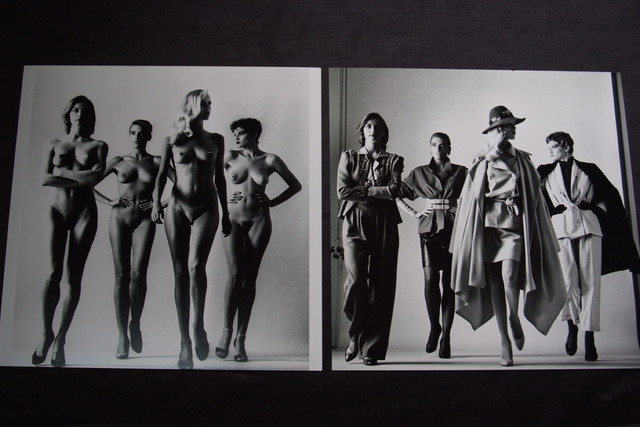 The Undressed Dressed French Vogue 1981 Photo By Helmut Newton 撮影 ヘルムート ニュートン 1 Celebcity