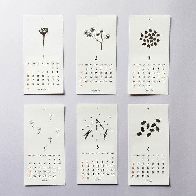 21年 種まきカレンダー Sino Shop