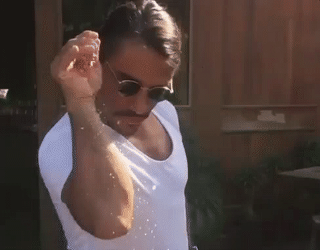 Salt Bae 塩兄さんtシャツ 略して 塩ティー Mottomotogp オンラインショップ