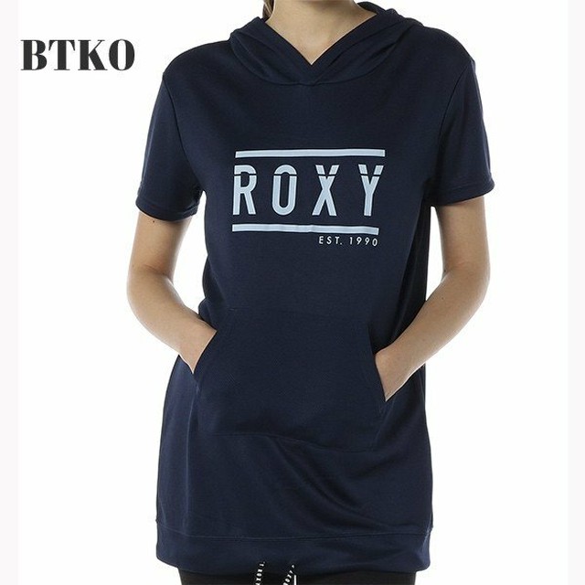 Rst ロキシー Tシャツ レディース 半袖シャツ アウトドア プレゼント 海 夏 人気ブランド 紺 黒 速乾 Uvカット ワッフル Tシャツ Run Through Roxy Beachdays Okinawa