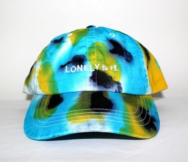 Lonely論理 Lonely論理 ロンリトウキョウ 6 Panel Hippie Cap Pink Blue Tye Dye 7560 Vetements