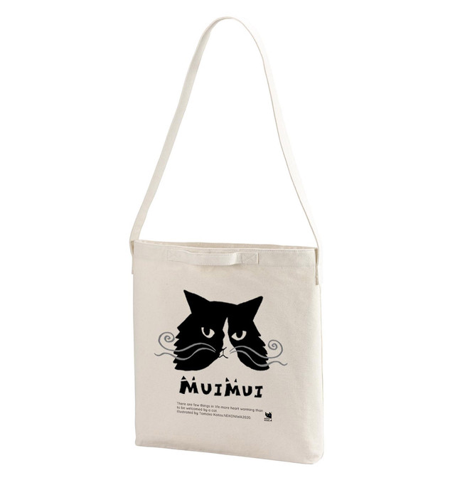 猫庭ヘヴィー キャンバス 2WAY ショルダーバッグ■MUIMUI 全国送料無料‼