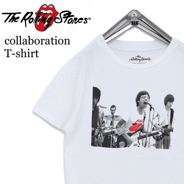 【美品】ROLLING STONES × GU 2019年 コラボTシャツ ストーンズ