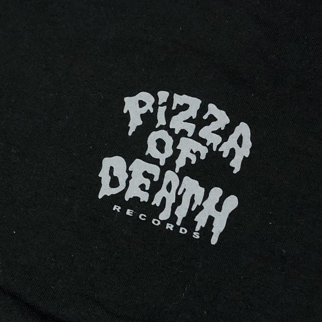 Pizza Of Death ピザオブデス We Are Fuckin One Who プリント半袖tシャツ 黒 S ギルダン 都町の古着屋 Charkha Bazaar チャルカバザール