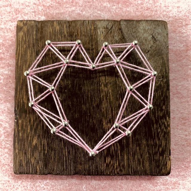 ストリングアート ダイヤモンドカット型紙 糸かけアート販売店 Un アン String Art Patterns