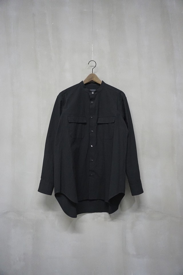 Slub Cloth Wide L/S Shirt