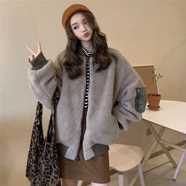 リバーシブル 2way ボアブルゾン Ma 1 韓国ファッション レディース オーバーサイズ アウター ブルゾン ストリート ボア Dtc レディースファッション通販 Mask エムエーエスケー 大人可愛い韓国ファッション リバーシブル 2way ボアブルゾン Ma 1 韓国ファッション レディース オーバーサイズ アウター ブルゾン ストリート ボア Dtc レディースファッション通販 Mask エムエーエスケー 大人可愛い韓国ファッション