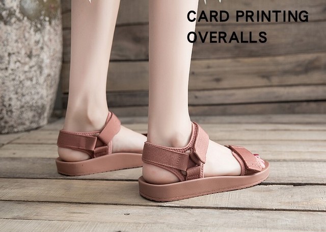 夏コーデ スポーツサンダル スポサン レディース メンズライク スポーティー カジュアル ぺたんこサンダル 歩きやすい ビーチ リゾート 海 Ptnym3054 Shop Suba