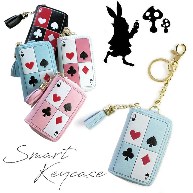 スマートキーケース トランプシリーズ 全4色 可愛いcoverでナイスcover Awesome
