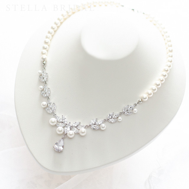 ネックレス Stella Bridal オシャレ花嫁さま御用達ウェディングアクセサリーショップ ステラブライダル