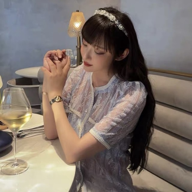see-through elegant tops