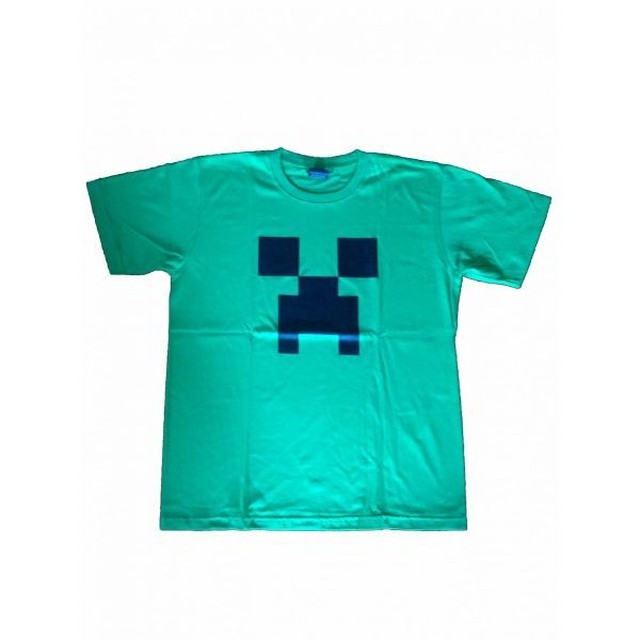 Minecraft マインクラフト サンドボックスゲーム プリント Tシャツ