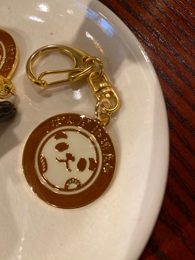 ぱんだ珈琲店オリジナルキーホルダー ぱんだ珈琲店 雑貨部門