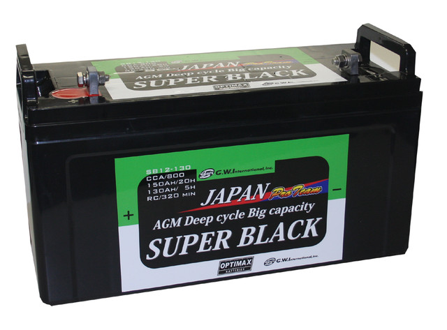 Optimax スーパーブラック Sb12 130 ディープサイクルバッテリー イーグルbtサービス