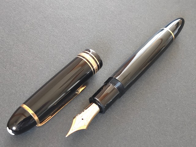 70s モンブラン マイスターシュテュック １４９ Montblanc 149 極細字 14c 川口明弘の調整万年筆