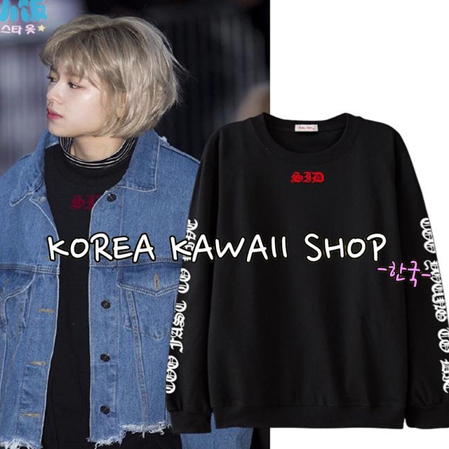 Twice ジョンヨン着用風パーカー 男女兼用 Korea Kawaii Shop