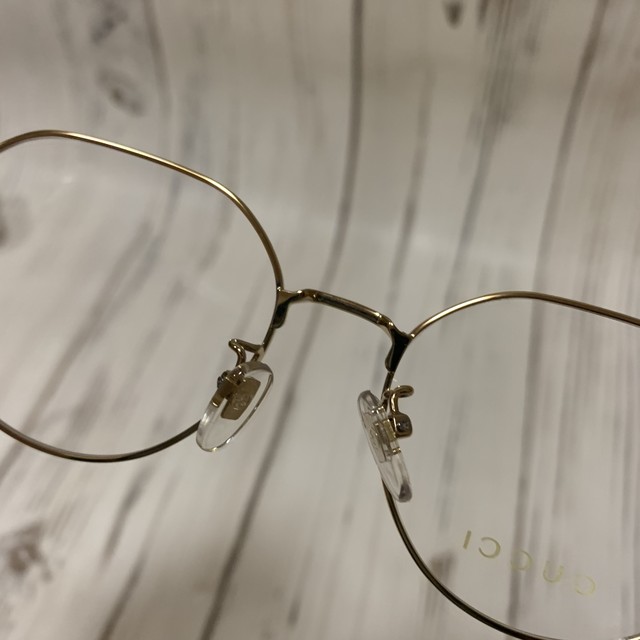 箱なし特価 Gucci ラウンド型 メガネ フレーム ゴールド Ggカラー Yula Select レディース ブランド専門店