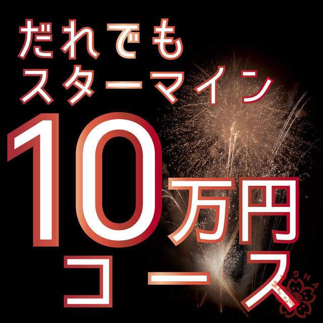 10万円コース 東信エリア限定 だれでもスターマイン 武舎煙火工業