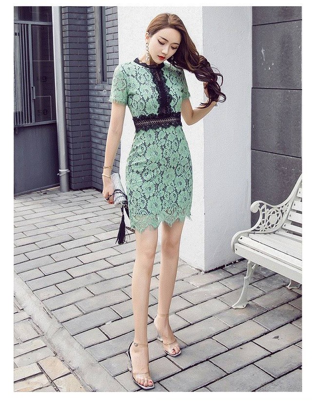 送料無料 バイカラー レース ワンピース タイト ミニ丈 エレガント 半袖 上品 レディ レディース オシャレ 大人 新作 定番 人気 およばれ パーティー ナイトシーン 観劇 演奏会 結婚式 二次会 同窓会 謝恩会 大きいサイズ ドレス 結婚式 お呼ばれ 5l Btba903 Sunny