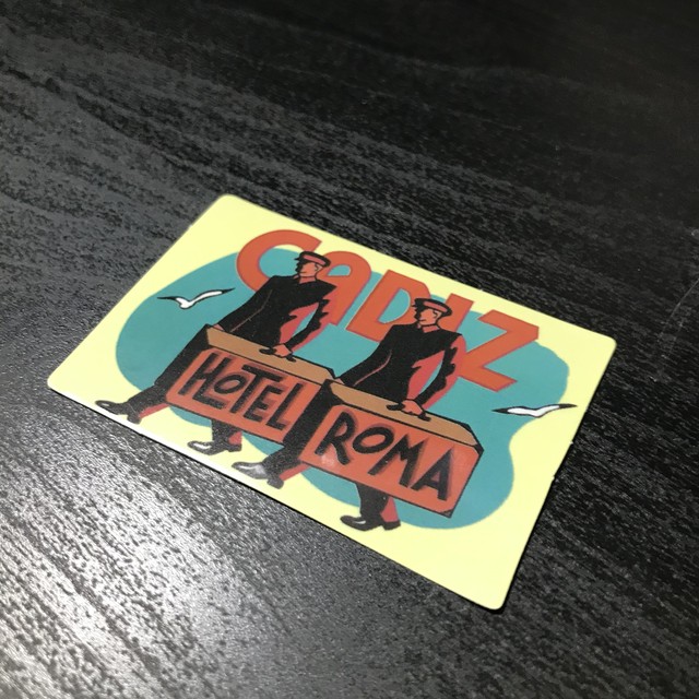 レトロデザインのステッカー Retro Design Stickers 海外のホテル ヴィンテージ 雑貨 Honey Antique ヴィンテージ アメリカン雑貨 アンティーク アメトイ インテリア小物 ミールトイのお店