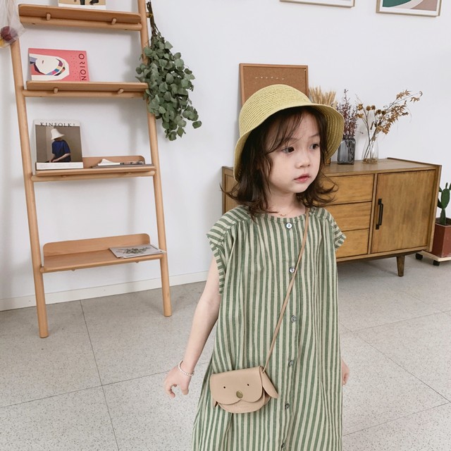 ロング ワンピース ストライプ ボーダー ドレス スカート 韓国 子供服 こどもふく キッズ ベビー 人気 80 90 100 110 1 130 取寄 発送目安14 21日営業日 Laff Store For Baby Kids ベビー キッズ 子供服 ショップ情報 配送スケジュール要確認