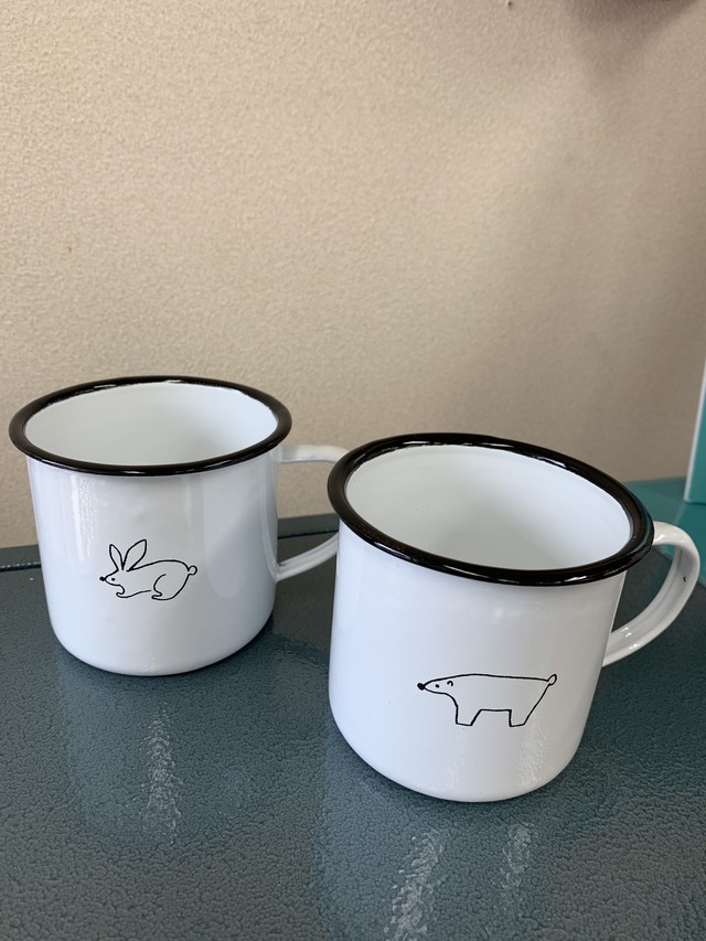 ホーローマグカップ 2種 Maitoparta