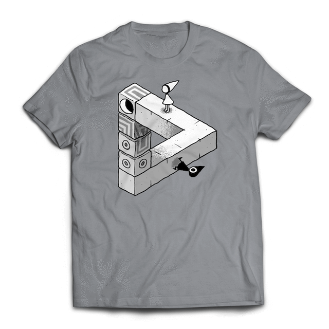 MONUMENT VALLEY / モニュメント・バレー トライアングルTシャツ / iam8bit