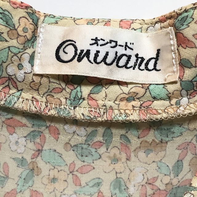 昭和レトロ ヴィンテージワンピース 昭和ガール オンワード Onward 古着屋プチコション