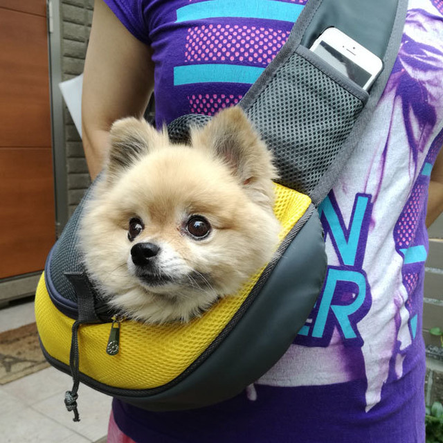 Sサイ 犬用ショルダーバッグ 肩掛けバッグ キャリー 小型犬 Mochu Pet